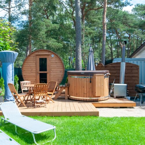 Domek letniskowy 2-osobowy na parterze Romantyczny