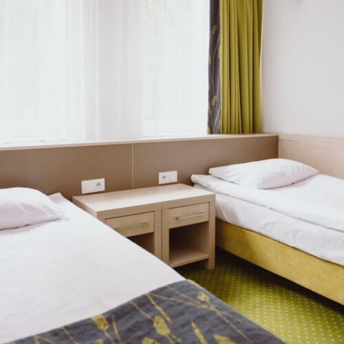 Camera twin la etaj la parter