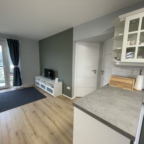 Apartament 7-osobowy z klimatyzacją z widokiem na jezioro z 3 pomieszczeniami sypialnianymi