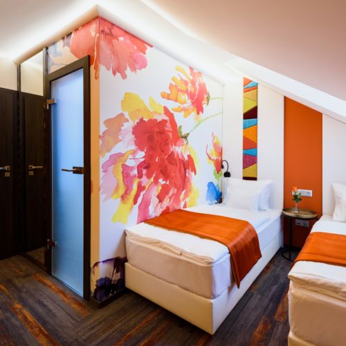Patchwork Superior Twin Room