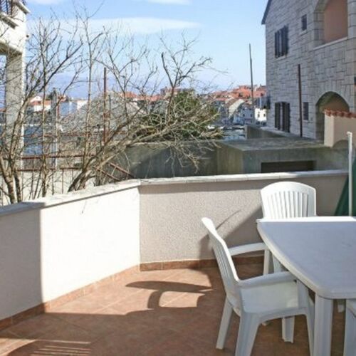 Apartman s klimatizací pro 5 os. se 2 ložnicemi s výhledem na moře A-14902-a