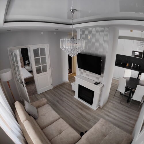 Apartament 4-osobowy Deluxe z widokiem na góry z 2 pomieszczeniami sypialnianymi