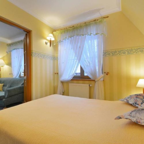 Apartament 4-osobowy Penthouse z widokiem na góry z 2 pomieszczeniami sypialnianymi