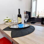 Studio Apartman s manželskou postelí s 1 ložnicí na poschodí (s možností přistýlky)