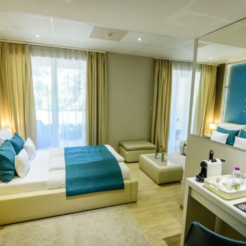 Premium Suita s terasou s manželskou postelí s 1 ložnicí