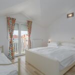 Tengerre néző légkondicionált 5 fős apartman 1 hálótérrel A-2523-c
