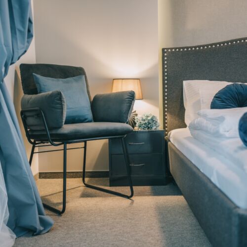 Apartament 4-osobowy Przyjazny podróżom rodzinnym z klimatyzacją z 2 pomieszczeniami sypialnianymi