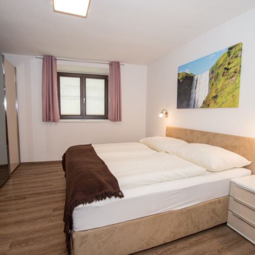 Family Apartman bezbariérový s manželskou postelí s 1 ložnicí (s možností přistýlky)