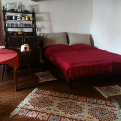 Casa rustică întreaga unitate cu vedere spre grădină pentru 5 pers. (se inchirieaza doar integral)