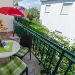Tengerre néző légkondicionált 3 fős apartman 2 hálótérrel
