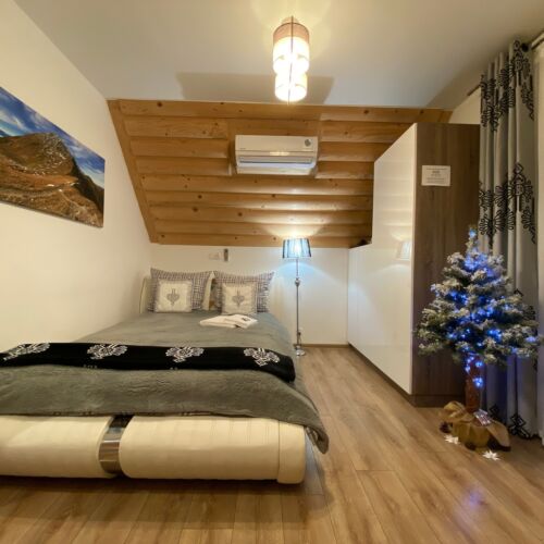 Apartament 5-osobowy z balkonem z klimatyzacją z 2 pomieszczeniami sypialnianymi (możliwa dostawka)