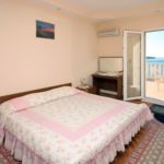 Apartman s klimatizací s manželskou postelí s 1 ložnicí s výhledem na moře AS-4762-a