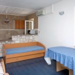 Apartament 4-osobowy z klimatyzacją z widokiem na morze z 1 pomieszczeniem sypialnianym AS-4762-b