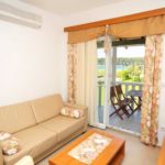 Sea View 1-Room Air Conditioned Apartment for 4 Persons A-3210-d