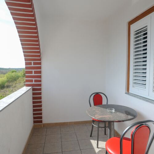 Apartament 2-osobowy z klimatyzacją z widokiem na morze z 1 pomieszczeniem sypialnianym AS-4109-c