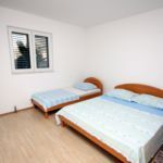 Apartament 3-osobowy z klimatyzacją z widokiem na morze z 1 pomieszczeniem sypialnianym AS-4868-j