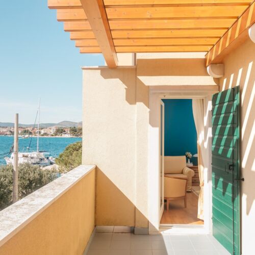 Sea View Balcony Double Room (extra bed available)