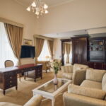 Presidential 1-Zimmer-Suite für 2 Personen mit Aussicht auf das Meer (Zusatzbett möglich)