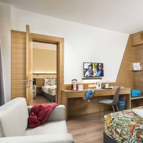 Pokój 4-osobowy Przyjazny podróżom rodzinnym połączone
