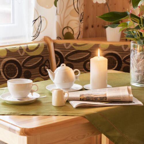 Domek letniskowy 6-osobowy z widokiem na las z widokiem na ogród