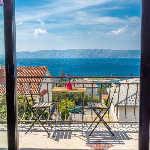 Pogled na more Obiteljski apartman za 6 osoba(e) sa 3 spavaće(om) sobe(om)