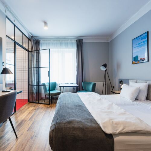 Apartament studio family cu 1 camera pentru 2 pers.