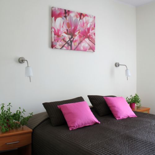 Camera dubla cu grup sanitar cu vedere spre munte