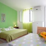 Tengerre néző légkondicionált 3 fős apartman 1 hálótérrel AS-2104-a