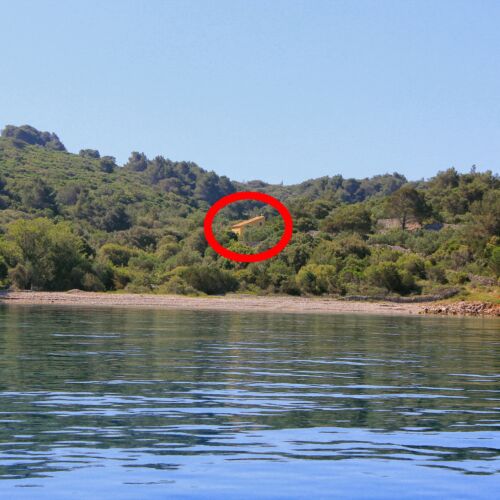 Apartament 4-osobowy z tarasem z widokiem na morze z 1 pomieszczeniem sypialnianym K-3263