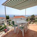 Tengerre néző légkondicionált 4 fős apartman 1 hálótérrel A-6863-a