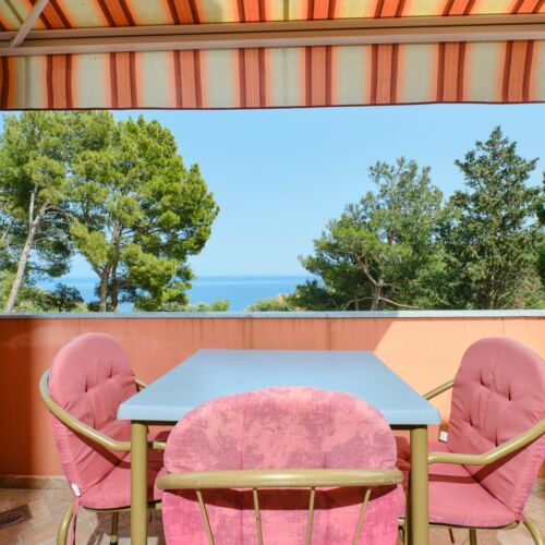 Apartament 5-osobowy z klimatyzacją z widokiem na morze z 2 pomieszczeniami sypialnianymi A-7867-a