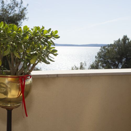 Apartament cu aer condiționat cu vedere spre mare cu 2 camere pentru 6 pers. A-12696-c