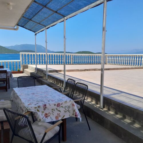 Apartament 6-osobowy z klimatyzacją z widokiem na morze z 2 pomieszczeniami sypialnianymi A-14440-e