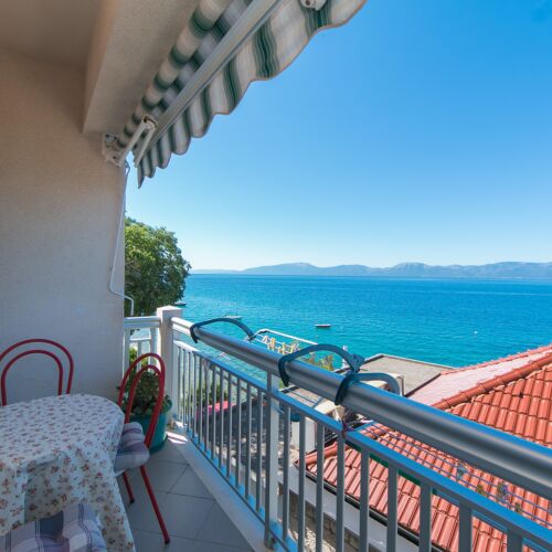 1-Zimmer-Apartment für 5 Personen mit Klimaanlage und Aussicht auf das Meer A-15714-c