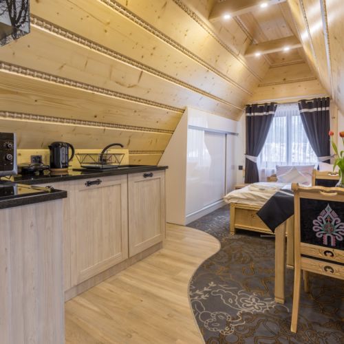 Apartament cu aer condiționat cu 1 camera pentru 4 pers.
