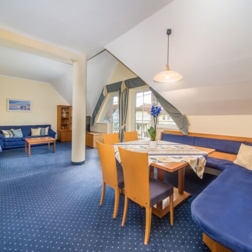 Family Apartman pro 4 os. se 2 ložnicemi na poschodí (s možností přistýlky)