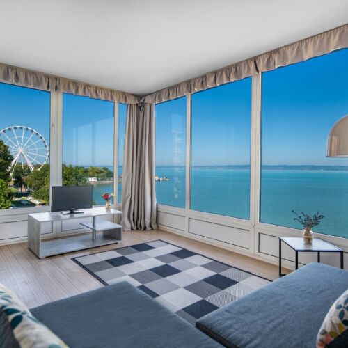 Apartman s klimatizací pro 3 os. se 2 ložnicemi s panoramou