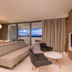 Apartament 4-osobowy z klimatyzacją z widokiem na morze z 1 pomieszczeniem sypialnianym A-15882-d