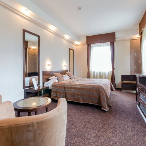 Rezydencja pokój 2-osobowy Exclusive z 1 pomieszczeniem sypialnianym