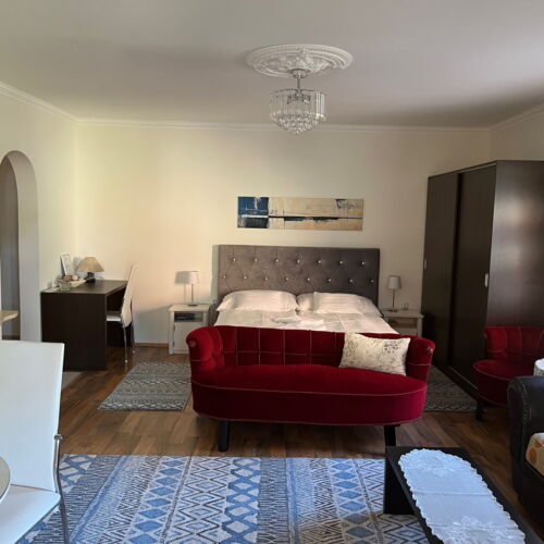 Földszinti teraszos 4 fős apartman