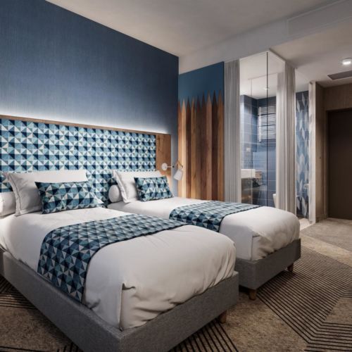 Pokój 2-osobowy typu Twin z balkonem