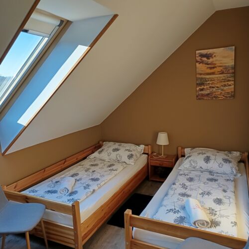 Apartament la mansardă cu balcon cu 3 camere pentru 6 pers.