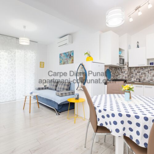 Sea View 2-Room Family Apartment for 4 Persons