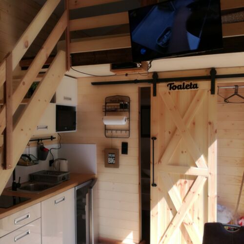 Domek letniskowy 3-osobowy Tourist z widokiem na las