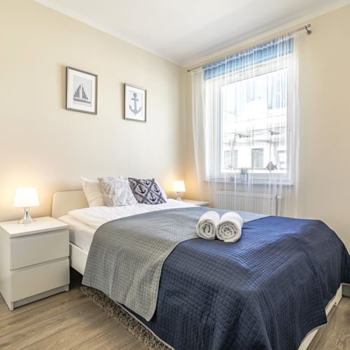 Apartament 5-osobowy z łazienką z tarasem z 3 pomieszczeniami sypialnianymi