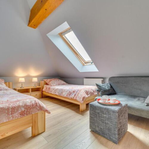 Apartament 6-osobowy Przyjazny podróżom rodzinnym z 3 pomieszczeniami sypialnianymi