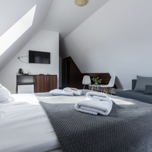 Pokój 4-osobowy z widokiem na góry