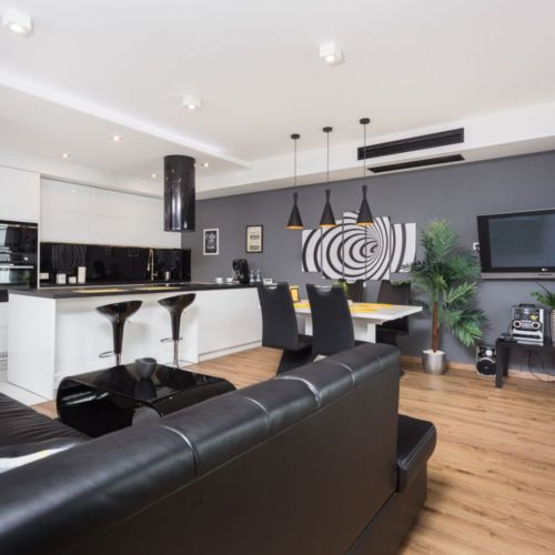 Superior 2-Zimmer-Apartment für 5 Personen mit Balkon