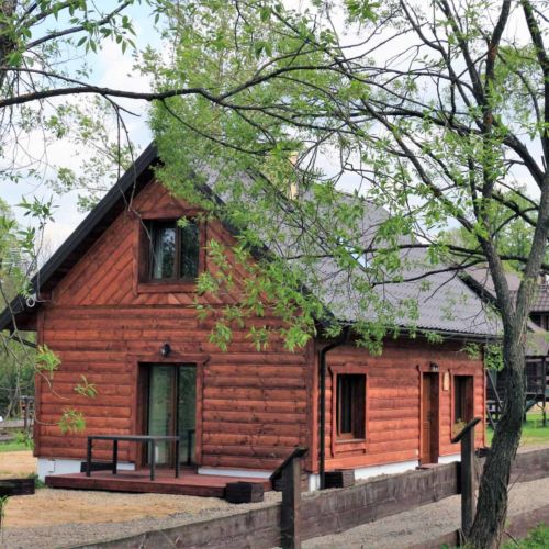 Domek całoroczny 9-osobowy Komfort z widokiem na góry