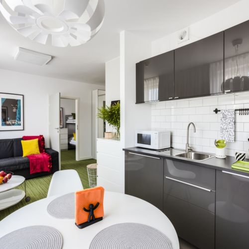 Apartament 4-osobowy z 2 pomieszczeniami sypialnianymi